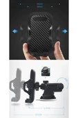 Araç İçi Vakumlu Uzayabilen Terminatör Telefon Tutucu (32 cm) - 2