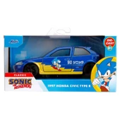 Jada 253252055 Sonic The Hedgehog 1997 Honda Civic Type-R Açılır Kapılı Model Araba | 8 Yaş ve Üzer - 8