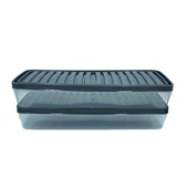 bigmate 2'li Şeffaf Saklama Kabı 2x1 Lt BGMT1115 Mikrodalga Buzdolabı ve Dondurucu Uyumlu Düzenleyici - 12