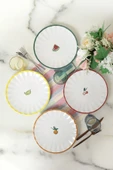 Keramika Fruit Feast Sirius Servis Tabağı 27 Cm 4 Adet 23108-09-10-11 - 1