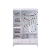 PERLA BEBEK ODASI TAKIMI - BEYAZ thumbnail 3