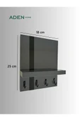 aden home senin evin senin dünyan Anahtar Askısı, Duvar Askılı Anahtarlık, Anahtarlık Duvar Askılığı, Dekoratif anahtarlık askısı - 2