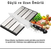 Valkyrie Elmas Bıçak Bileği Susuz Biley Uzun Ömürlü Aşınmaz Şef Bıçağı Satır Balta Iskarpela Bileyleme 3000# - 7