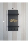 aden home senin evin senin dünyan Anahtar Askısı, Duvar Askılı Anahtarlık, Ahşap Anahtarlık Askılığı, Dekoratif Kapı süsü anahtarlık - 3