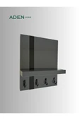 aden home senin evin senin dünyan Anahtar Askısı, Duvar Askılı Anahtarlık, Anahtarlık Duvar Askılığı, Dekoratif anahtarlık askısı - 4