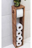 aden home senin evin senin dünyan WC Tuvalet Kağıtlığı, Klozet Rafı, Banyo Düzenleyici Raf, Banyo Lavabo Dolabı, WC Kağıtlık - 1