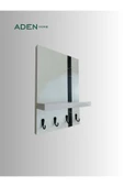 aden home senin evin senin dünyan Anahtar Askısı, Duvar Askılı Anahtarlık, Anahtarlık Duvar Askılığı, Dekoratif anahtarlık askısı - 3