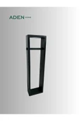 aden home senin evin senin dünyan WC Tuvalet Kağıtlığı, Klozet Rafı, Banyo Düzenleyici Raf, Banyo Lavabo Dolabı, WC Kağıtlık - 4