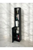 aden home senin evin senin dünyan WC Klozet Rafı, Tuvalet Kağıtlığı, %100 MDF Banyo Düzenleyici Raf, Banyo Lavabo Dolabı, WC Kağıtlık - 4