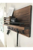 aden home senin evin senin dünyan Anahtar Askısı, Duvar Askılı Anahtarlık, Anahtar Askısı, Ahşap Anahtarlık Askılığı, Kapı Süsü - 2