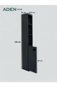 aden home senin evin senin dünyan WC Klozet Rafı, Tuvalet Kağıtlığı, %100 MDF Banyo Düzenleyici Raf, Banyo Lavabo Dolabı, WC Kağıtlık - 2