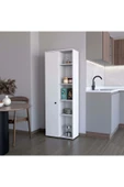 aden home senin evin senin dünyan MDF Mutfak Dolabı, Beyaz Mutfak Dolabı, Çok Amaçlı Dolap, Mutfak Kiler Erzak Dolabı, Banyo Dolabı - 6