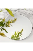 aden home senin evin senin dünyan Yuvarlak Duvar Aynası, 4 Adet Dekoratif Duvar Aynası, Salon Duvar Aynası, Antre Hol Banyo, Supla - 7