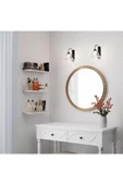 aden home senin evin senin dünyan Beyaz MDF Uçan Duvar Rafı, Dekoratif Duvar Rafı, Banyo Mutfak Çocuk Odası Rafı, Ahşap Duvar Rafı - 2