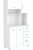 aden home senin evin senin dünyan MDF Hazır Mutfak Dolabı, Çok Amaçlı Mutfak Dolabı, Mutfak Erzak Kiler Dolabı - 6