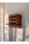 aden home senin evin senin dünyan Anahtar Askısı, Duvar Askılı Anahtarlık, Ahşap Anahtarlık Askılığı, Dekoratif anahtarlık askısı - 3