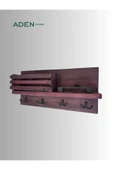 aden home senin evin senin dünyan Anahtar Askısı, Duvar Askılı Anahtarlık, Anahtarlık Duvar Askılığı, Dekoratif anahtarlık askısı - 1