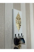 aden home senin evin senin dünyan Anahtar Askısı, Duvar Askılı Anahtarlık, Ahşap Anahtarlık Askılığı, Dekoratif Kapı süsü anahtarlık - 4