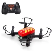 Dickie Toys RC İtfaiye Drone (12 cm) 2.4 Ghz 6 km/s USB Şarj Işıklı Uzaktan Kumandalı Drone | 6 Yaş - 1