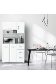 aden home senin evin senin dünyan MDF Hazır Mutfak Dolabı, Çok Amaçlı Mutfak Dolabı, Mutfak Erzak Kiler Dolabı - 1