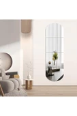 aden home senin evin senin dünyan Duvar Aynası, Oval Duvar Aynası, Asimetrik Boy Aynası, Salon Duvar Aynası, Antre Hol, Dekoratif Ayna - 4