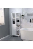 aden home senin evin senin dünyan Dekoratif MDF Banyo Dolabı, Banyo Rafı, Banyo Düzenleyici, Çok Amaçlı Mutfak Banyo Lavabo Dolabı - 1