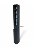aden home senin evin senin dünyan WC Klozet Rafı, Tuvalet Kağıtlığı, %100 MDF Banyo Düzenleyici Raf, Banyo Lavabo Dolabı, WC Kağıtlık - 2