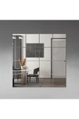 aden home senin evin senin dünyan Duvar Aynası, Kare Duvar Aynası, Boy Aynası, Salon Duvar Aynası, Antre Hol Aynası, Dekoratif Ayna - 1