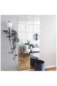 aden home senin evin senin dünyan Duvar Aynası, Kare Duvar Aynası, Boy Aynası, Salon Duvar Aynası, Antre Hol Aynası, Dekoratif Ayna - 7