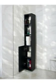 aden home senin evin senin dünyan WC Klozet Rafı, Tuvalet Kağıtlığı, %100 MDF Banyo Düzenleyici Raf, Banyo Lavabo Dolabı, WC Kağıtlık - 6