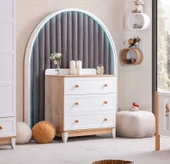 BERLİN BEBEK ODASI TAKIMI - BEYAZ MEŞE - 5