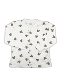 Sema Baby Mickey Mouse Bebek Pijama Takımı – Ekru 0-3 Ay thumbnail 2