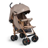 Comfymax Tam Yatar Baston Bebek Arabası – Wood Brown thumbnail 2