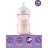 Philips Avent Natural Response PP Pembe Biberon 1+ Ay 260 ml SCY903/11 thumbnail 3
