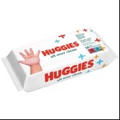 Huggies All Over Clean Bebek ve Çocuk Islak Mendili 10x56 Yaprak thumbnail 2