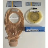 Ostomi Torbası Şeffaf-70 Mm-30 Adet/Ostomi Adaptörü -15 Adet/Pasta 60gr-2 Adet - 1