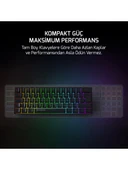 Gamepower Lyra 60M RGB TKL Red Switch Kablolu Klavye - Siyah thumbnail 3
