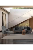 EDSY HOME Riva 3+3+1 Koltuk Takımı Antrasit - 5