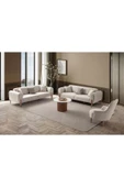 EDSY HOME Galata 3+3+1 Koltuk Takımı Krem - 1