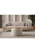 EDSY HOME Rebull 3+3+1 Koltuk Takımı Sütlü Kahve - 7