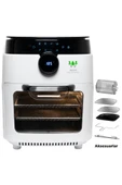 Wiami Airfryer Oven RA-011W 12 lt Beyaz Yağsız Fritöz Teşhir - 2