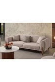 EDSY HOME Galata 3 3 Koltuk Takımı Sütlü Kahve - 3