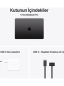 Apple MacBook Pro M4 16GB 512GB SSD macOS 14" Taşınabilir Bilgisayar Uzay Siyahı MW2U3TU/A - 4