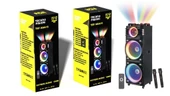 Techno Favori 150W RMS Ses Gücü 2x15” Süper Bass RGB Ledli Bluetooth Hoparlör - 7