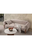 EDSY HOME Galata 3+3+1 Koltuk Takımı Sütlü Kahve - 3