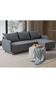 EDSY HOME Mondy Köşe Koltuk Takımı Gri - 3