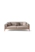 EDSY HOME Riva 3+3+1 Koltuk Takımı Sütlü Kahve - 5