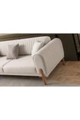EDSY HOME Galata 3+3+1 Koltuk Takımı Krem - 7