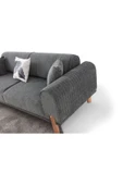 EDSY HOME Armoni 3'lü Koltuk Antrasit - 6