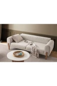 EDSY HOME Galata 3+3+1 Koltuk Takımı Krem - 3